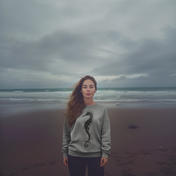 Women's Sweatshirt Seahorse