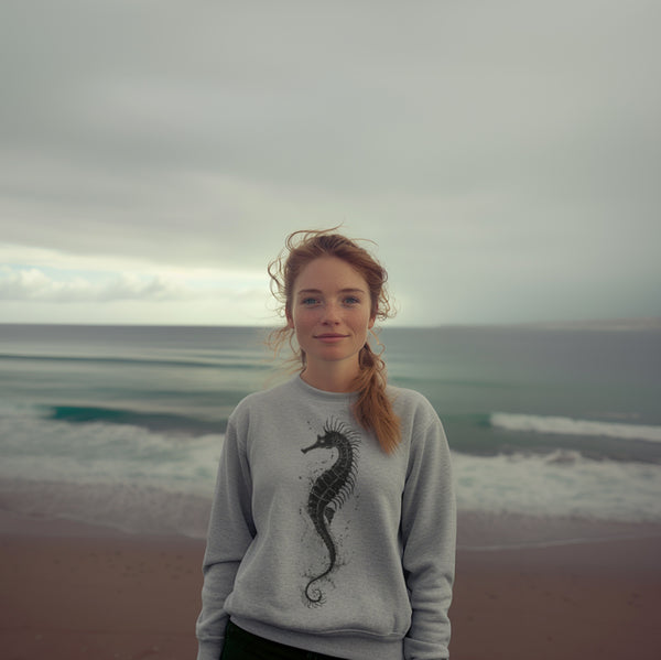 Women's Sweatshirt Seahorse