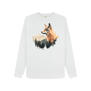 White Women's Sweatshirt Mountain Ranger