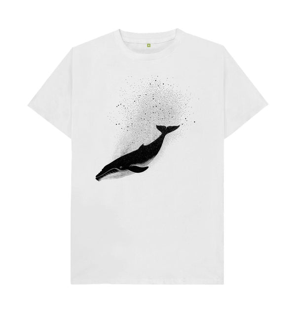 White Men's T-Shirt Whale