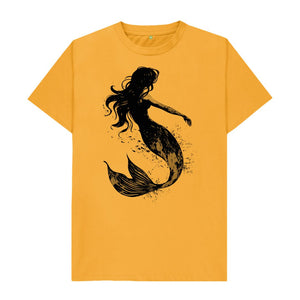Mustard Men's T-Shirt Mermaid