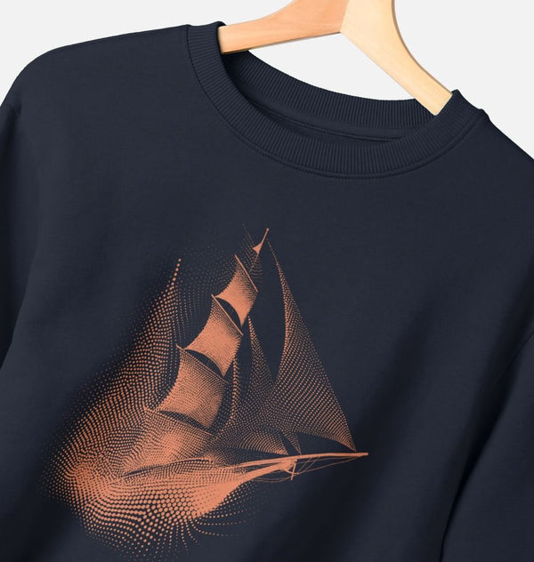 Women's Sweatshirt Sailing Ship