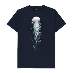 Navy Blue Men's Sea Drift T-Shirt