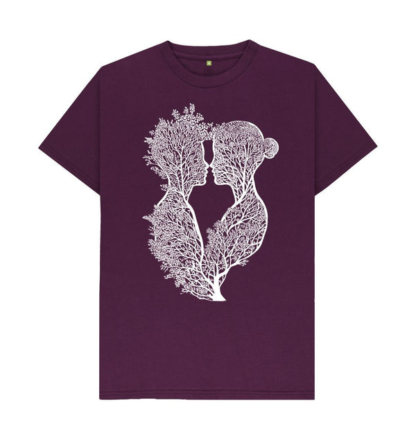 Purple Men's T-Shirt Tree of Life