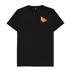 Black Men's T-Shirt Little Hen