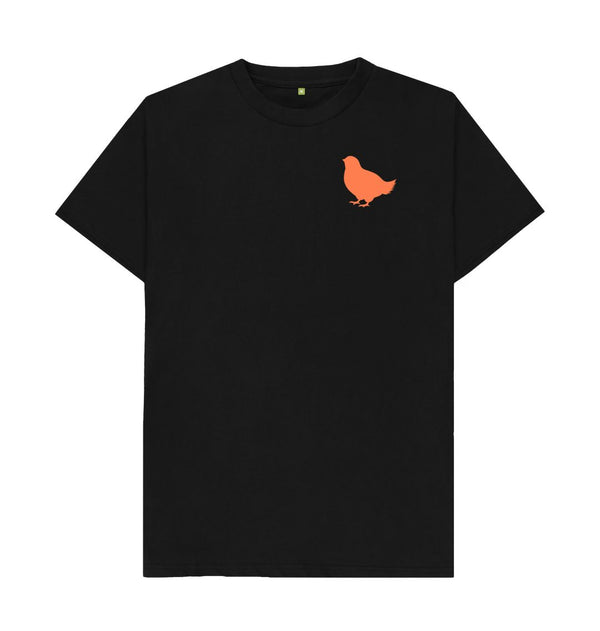 Black Men's T-Shirt Little Hen