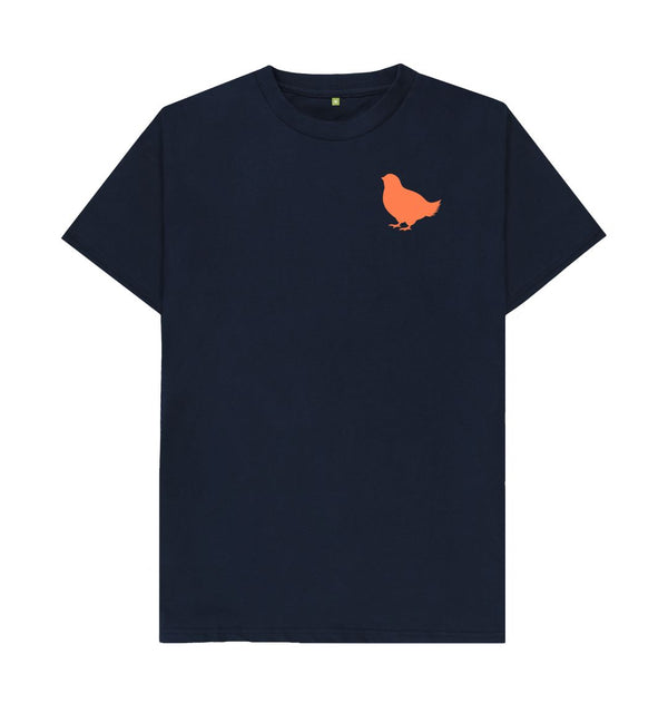 Navy Blue Men's T-Shirt Little Hen