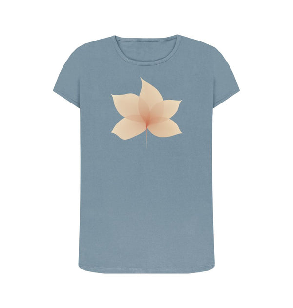 Stone Blue Women's T-Shirt Flora