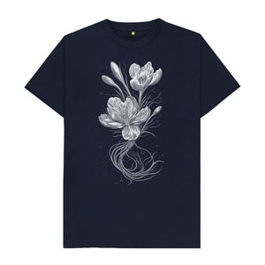 Navy Blue Men's T-Shirt Crocus