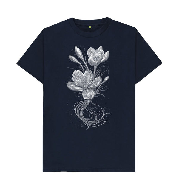 Navy Blue Men's T-Shirt Crocus