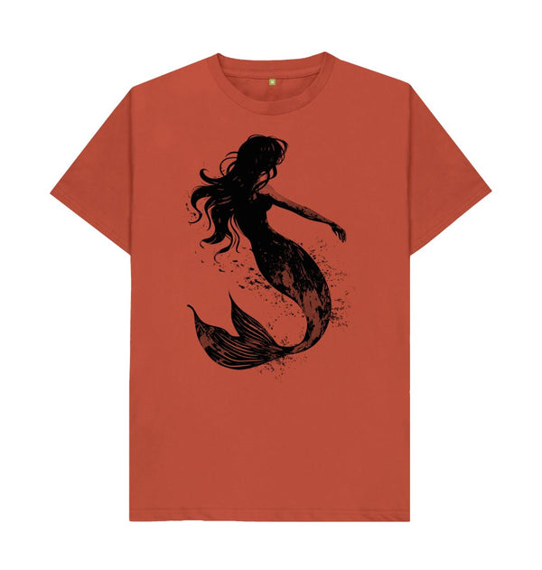 Rust Men's T-Shirt Mermaid