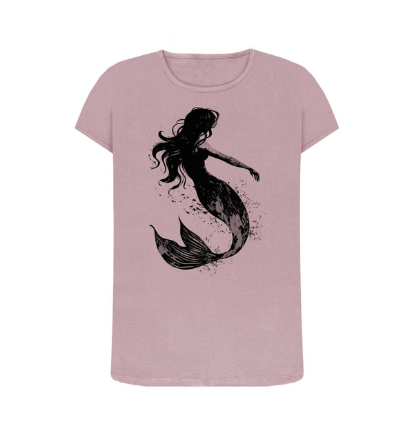 Mauve Women's T-Shirt Mermaid