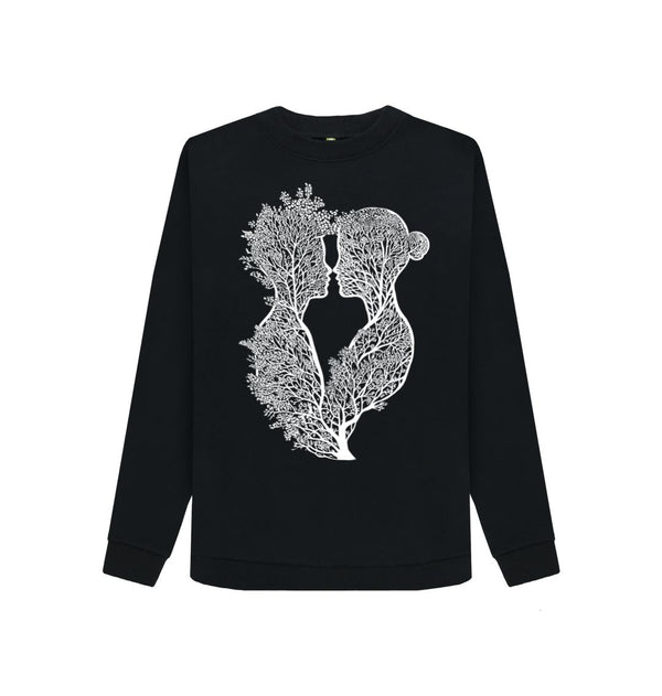 Black Women's Sweatshirt Tree of Life