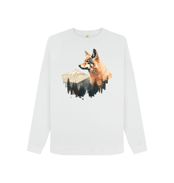 White Women's Sweatshirt Mountain Ranger