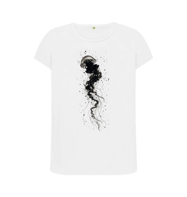 White Women's T-Shirt Jelly