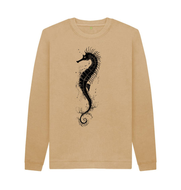 Sand Men's Sweatshirt Seahorse