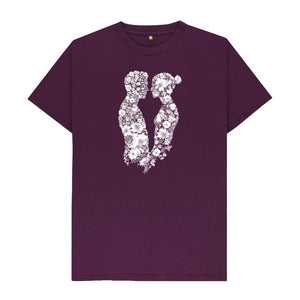 Purple Men's T-Shirt Love of  Flowers