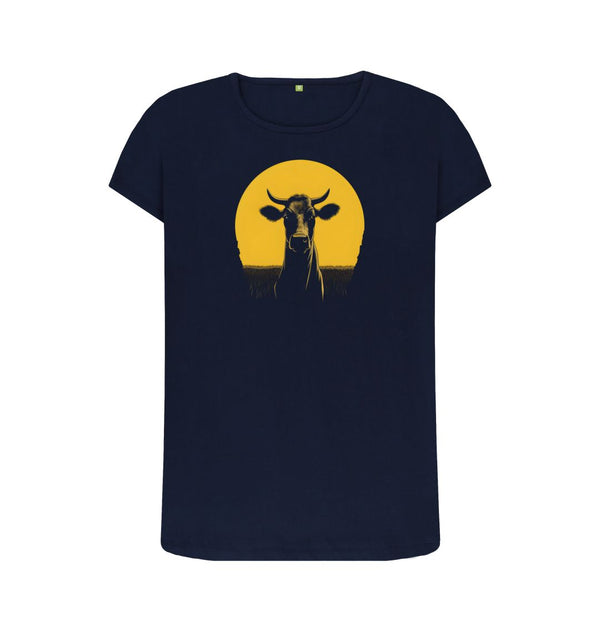 Navy Blue Women's T-Shirt You're Mootiful